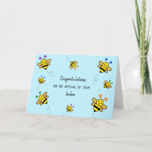 Félicitations pour l'arrivée de votre carte bébé