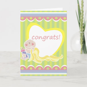 Félicitations Pour Les Nouvelles Cartes Pour Bébés