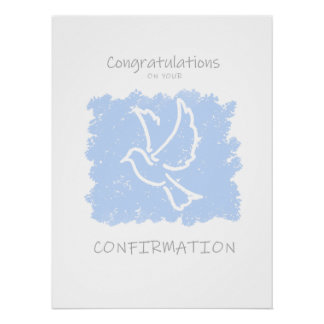 Félicitations pour votre affiche de confirmation