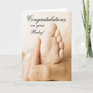 Félicitations pour votre carte bébé