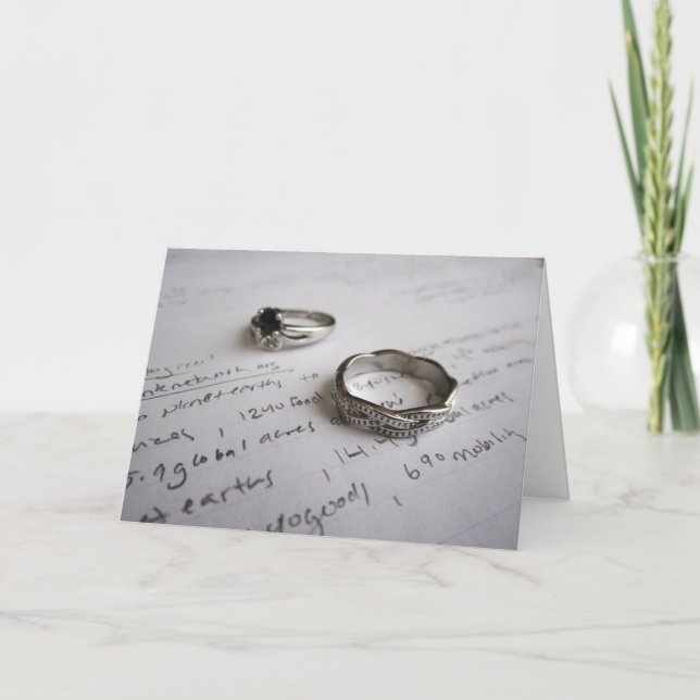 Félicitations pour votre carte Fiançailles (Devant)