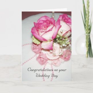 Félicitations pour votre carte Mariage