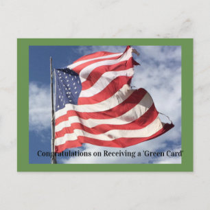 Félicitations pour votre carte verte