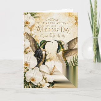 Félicitations pour votre jour de mariage - Carte j