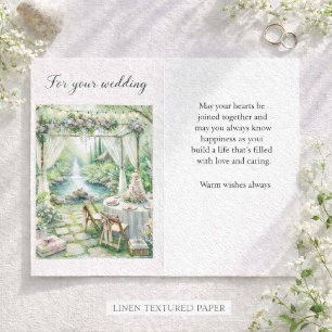 Félicitations pour votre mariage - Carte de vœux