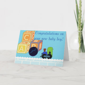 Félicitations pour votre nouvelle carte bébé