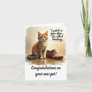 Félicitations pour votre nouvelle carte d'animal d
