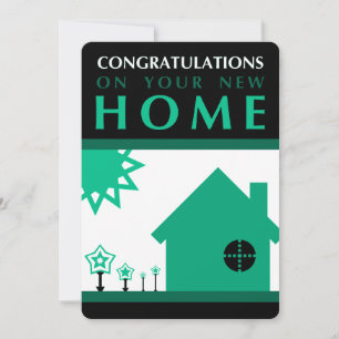 félicitations pour votre nouvelle maison (formes v