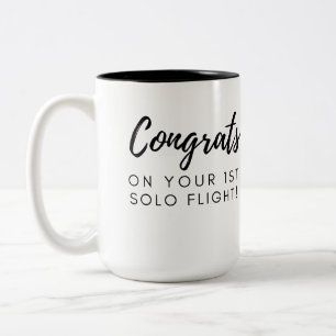 Félicitations pour votre premier solo - mug person