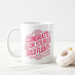 Félicitations pour votre tasse de café pour votre