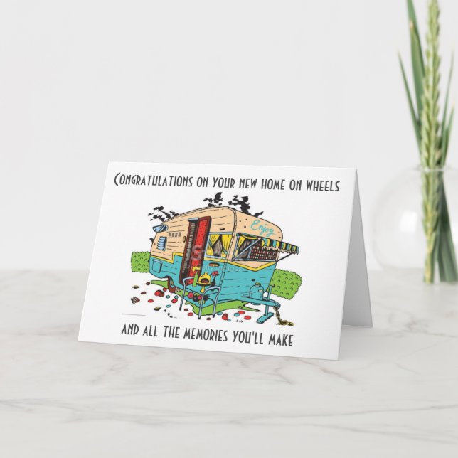 FÉLICITATIONS SUR LA CARTE "VOTRE NOUVELLE MAISON  (Devant)