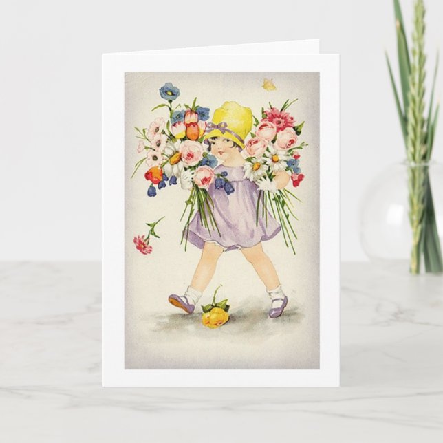 Félicitations vintages Et Carte Meilleures Voeux (Devant)