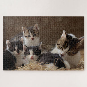 Feline Family Jigsaw Puzzle