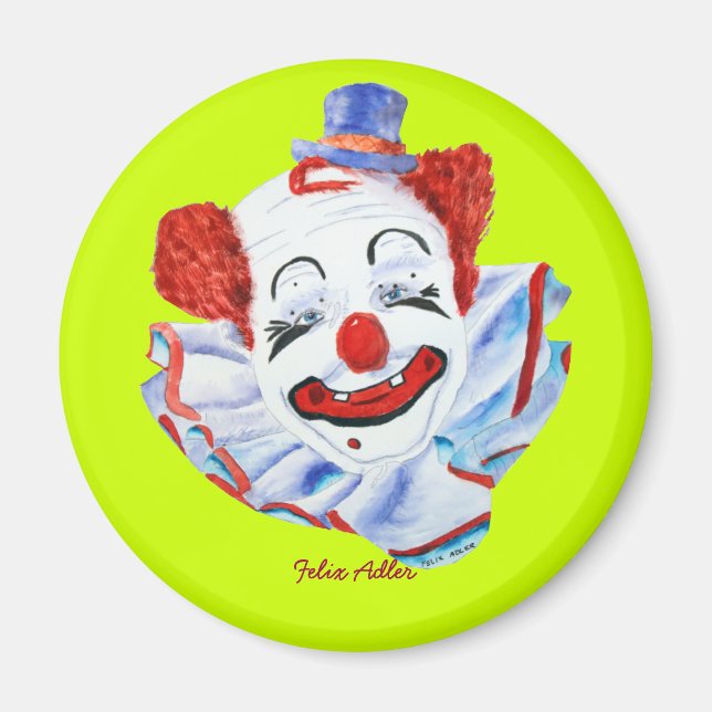Felix Adler Magnet clown (Devant)