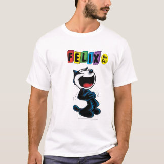 Felix riant le T-shirt de chat