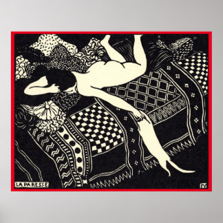 Félix Vallotton - La paresse, 1896 Poster