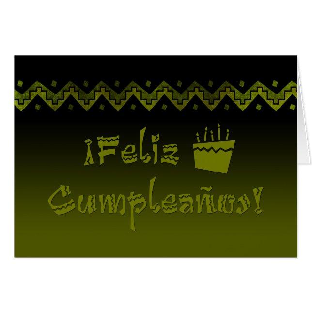 feliz cumpleanos arriba cake (Devant horizontal)