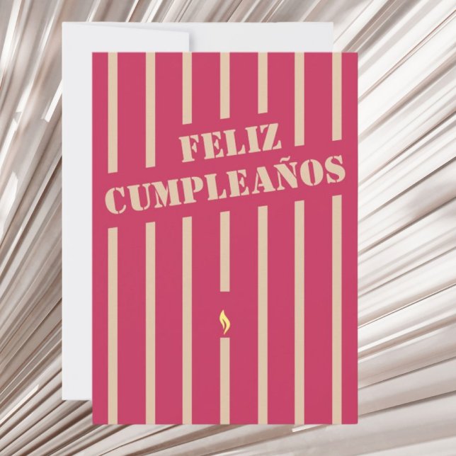 Feliz cumpleaños carte de voeux d'anniversaire esp (Créateur téléchargé)