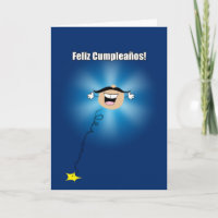 Feliz Cumpleanos, carte de voeux drôle