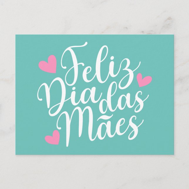 Feliz Dia Das Mães Bonne Fête des Mères | Carte po (Devant)
