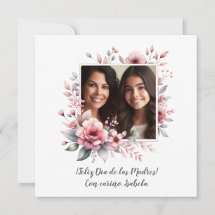 Feliz Día de las Madres Photo personnalisée espagn
