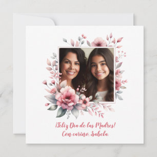 Feliz Día de las Madres Photo personnalisée espagn
