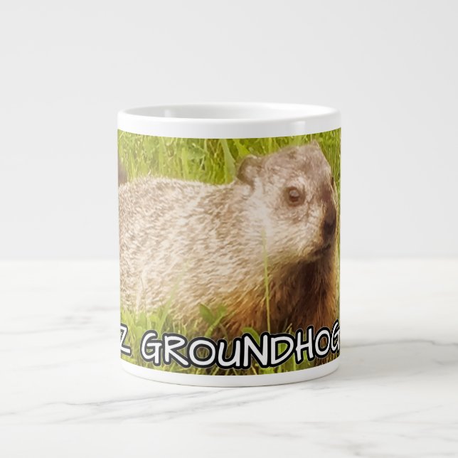 Feliz Groundhog Day ! mug (Devant)