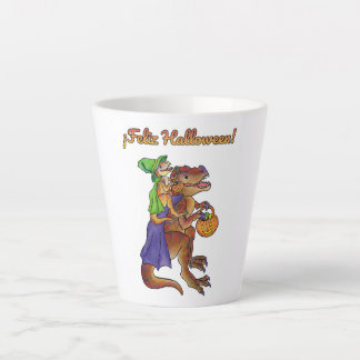 Feliz Halloween Dinosaur Mug