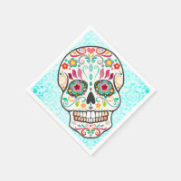 Feliz Muertos - Serviettes en papier de sucre Fest