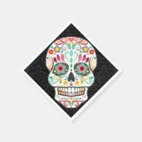 Feliz Muertos - Serviettes en papier de sucre Fest