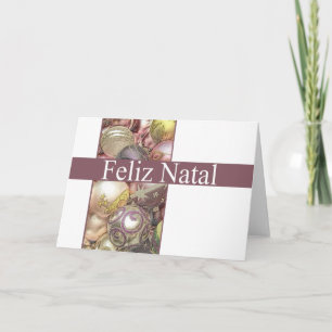 Feliz Natal, Carte de Noël portugaise