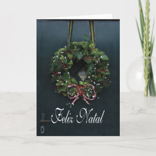 Feliz Natal, Carte de Noël portugaise