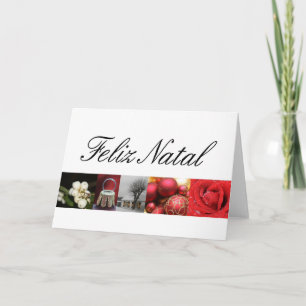 Feliz natal, carte de Noël portugaise