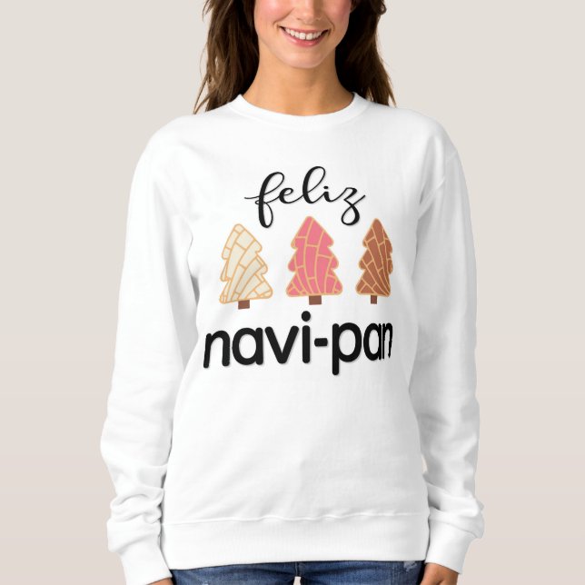 Feliz Navi-pan Sweatshirt de Noël (Devant)