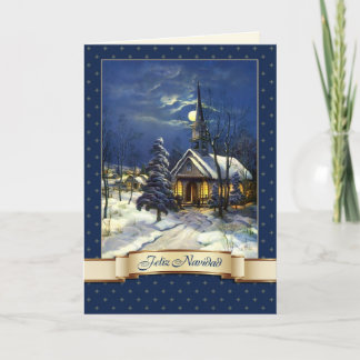 Feliz Navidad. Carte de Noël en espagnol