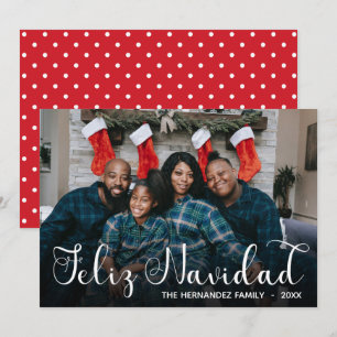Feliz Navidad Carte de vacances photo
