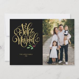 Feliz Navidad Carte de vacances photo
