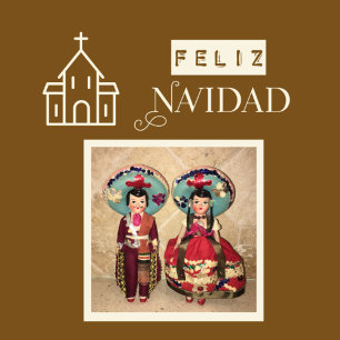 Feliz Navidad Cartes de voeux de Noël