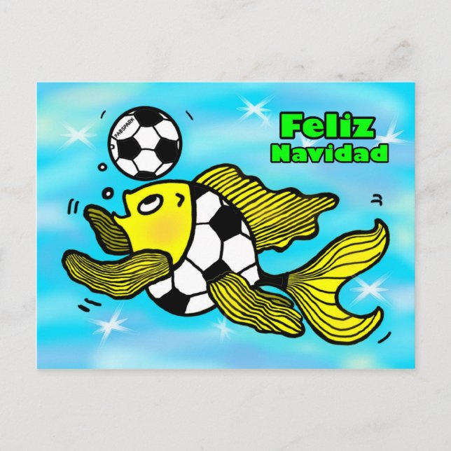 FELIZ NAVIDAD Espagnol Joyeux Noël carte drôle (Devant)