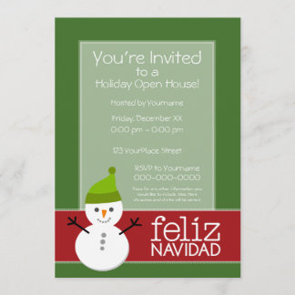 Feliz Navidad - invitation de partie