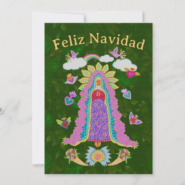 Feliz Navidad La Virgen Maria Noël (Devant)