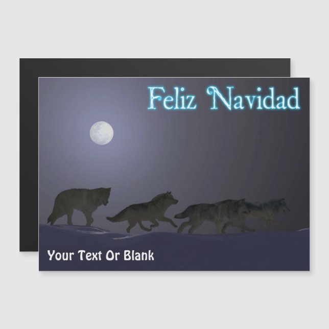Feliz Navidad - Pack Wolf (Devant / Derrière)