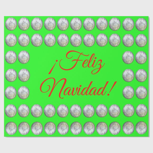 ¡Feliz Navidad ! papier cadeau (Plat)