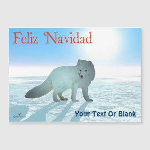 Feliz Navidad - Renard arctique