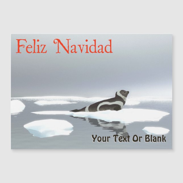 Feliz Navidad - Sceau de ruban (Devant)