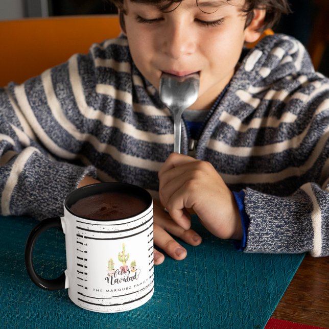 Feliz Navidad | Tasse de Noël personnalisée (Créateur téléchargé)