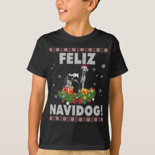 Feliz Navidog grand chien Danse moche Sweat Père N