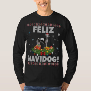 Feliz Navidog grand chien Danse moche Sweat Père N