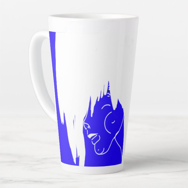 Female Cloud Spirit Large Mug (Angle gauche)