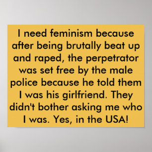 Féminisme - Affiches - Crimes contre les femmes - 